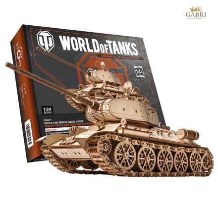 Little Story 3D dřevěná skládačka World of Tanks T-34-85