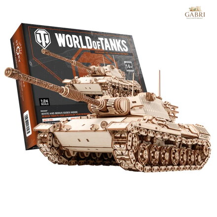 Little Story 3D dřevěná skládačka World of Tanks Leopard 1