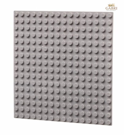L-W Toys Základová deska 16x16 světle šedá