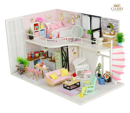 2Kids Toys miniatura domečku Dům Anniny růžové melodie