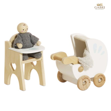 Le Toy Van Set miminko s příslušenstvím nový design