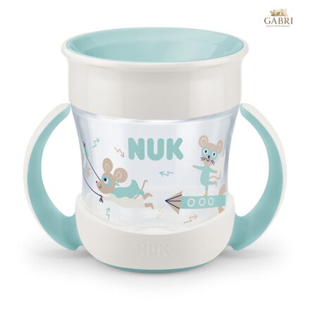 NUK hrnek Mini Magic Cup 160ml tyrkysová