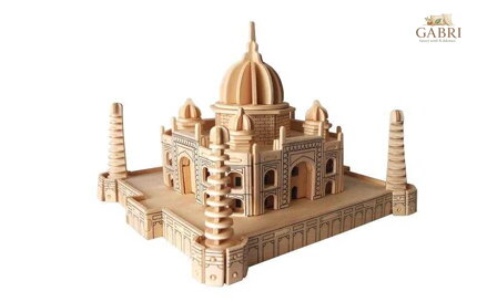 Woodcraft Dřevěné 3D puzzle Taj Mahal