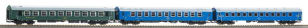 Piko Sada 3 osobních vagónů Y Istropolitan/Dukla ČSD IV - 28319