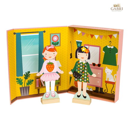 Petitcollage Magnetické puzzle - Nejlepší kamarádky - poškozený obal