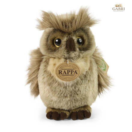 Rappa Plyšový výr virginský 18 cm ECO-FRIENDLY