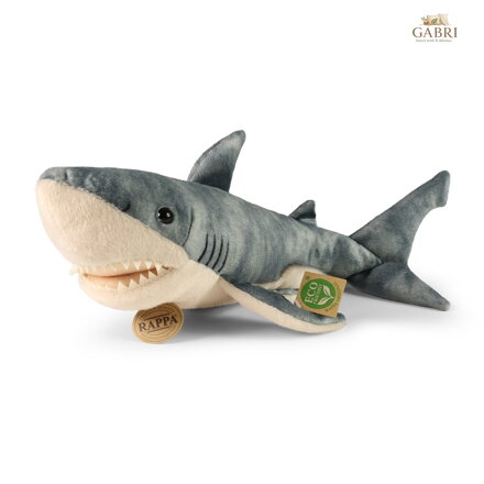 Rappa Plyšový žralok 40 cm ECO-FRIENDLY