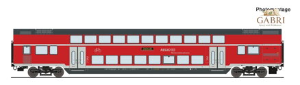 Roco Dvoupatrový vůz DB AG VI - 6220146