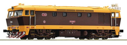 Roco Dieselová lokomotiva 752 068-7, ČSD/ČD Bardotka, digitální - 7310026