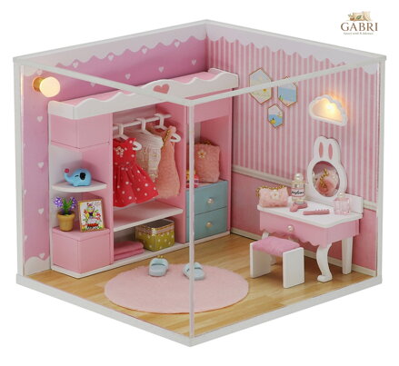 2Kids Toys miniatura domečku Roztomilá šatna