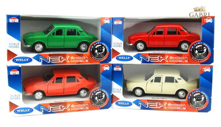 Welly Škoda 105 L 1:34 oranžová