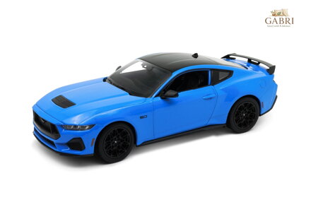 Welly 2024 Ford Mustang GT 1:24 modrý