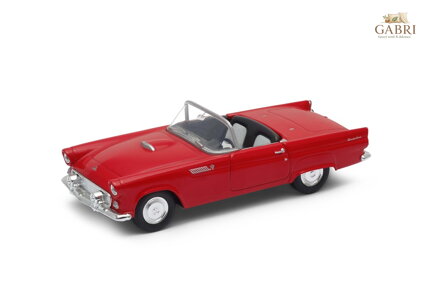 Welly Ford 1955 Thunderbird 1:34 červený