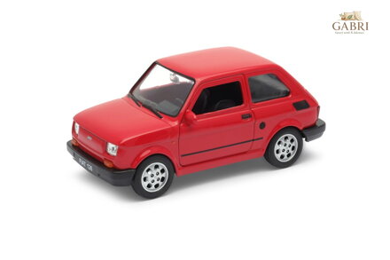 Welly Fiat 126 Maluch 1:34 krémový