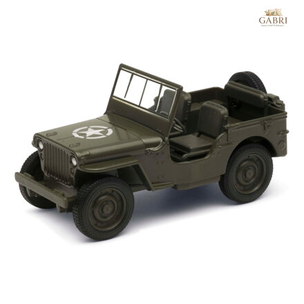 Welly Jeep Willys MB (1941) 1:34 bez střechy