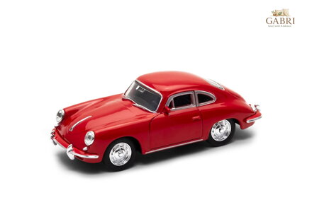 Welly Porsche 356 B 1:34 stříbrné