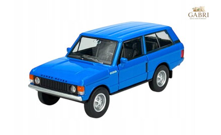 Welly Land Rover Classic Range Rover Old Timer model 1:34 modrý