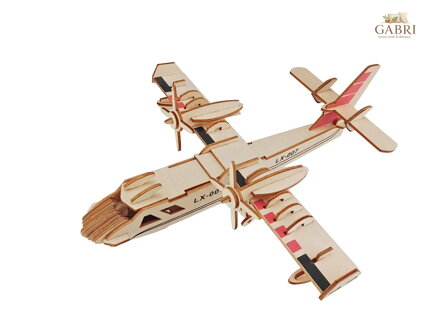 Woodcraft Dřevěné 3D puzzle Bombardér