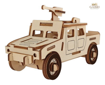 Woodcraft Dřevěné 3D puzzle Vojenské bojové vozidlo