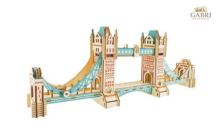 Woodcraft Dřevěné 3D puzzle Tower Bridge