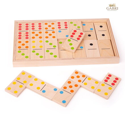 Bigjigs Toys Velké dřevěné domino - poškozený obal