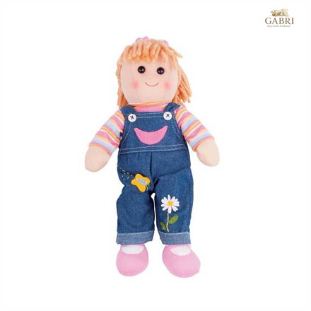 Bigjigs Toys Látková panenka Penny 38 cm