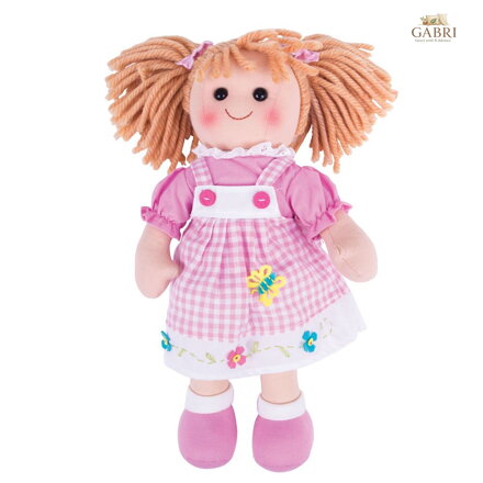 Bigjigs Toys Látková panenka Eva 34 cm