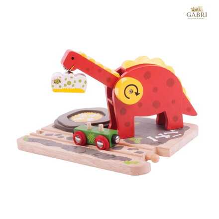 Bigjigs Rail Dinosauří jeřáb