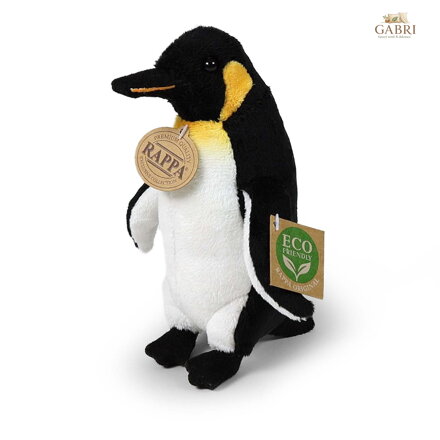 Rappa Plyšový tučňák 18 cm ECO-FRIENDLY