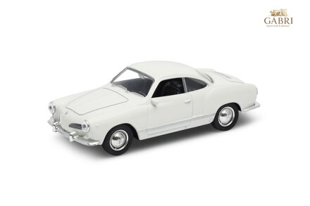 Welly VW Karmann Ghia Coupe model 1:34 bílý