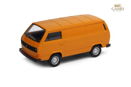 Welly VW T3 Van model 1:34 žlutý
