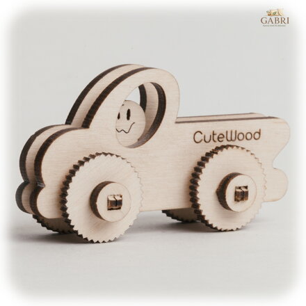 CuteWood Dřevěné 3D puzzle Pick-up