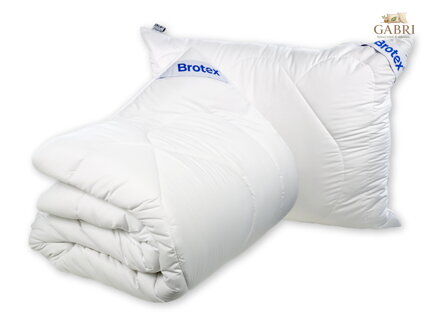 Zimní Thermo SET, přikrývka140x200cm zimní 1680g + polštář 70x90cm 900g UNICO zip