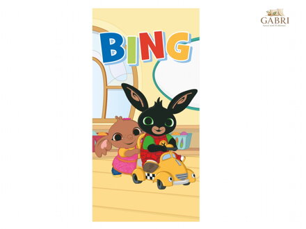 Osuška Králíček Bing Playroom 02 70x140 cm