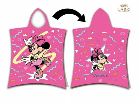 Pončo Minnie Sparkle 50x115 cm
