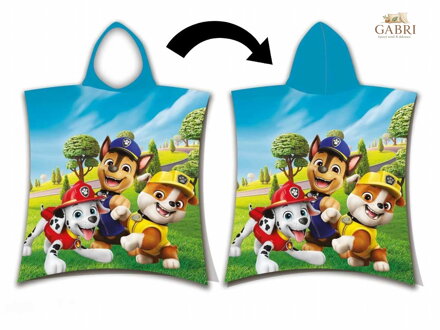 Pončo Paw Patrol PP643 50x115 cm