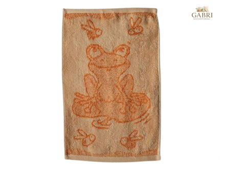 Dětský ručník Frog orange 30x50 cm