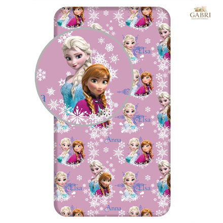 Jerry Fabrics Prostěradlo Frozen Duo Sisters 02 90x200x25 cm