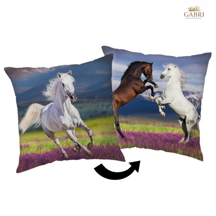 Jerry Fabrics Polštářek Kůň 02 40x40 cm