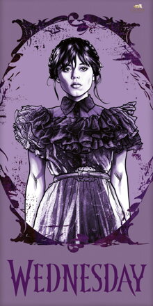 Jerry Fabrics Osuška Wednesday Purple 70x140 cm
