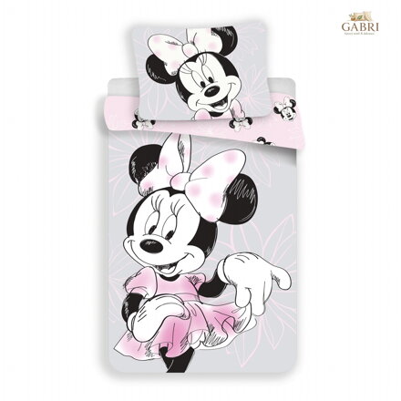 Jerry Fabrics Povlečení Minnie Beatiful 02 140x200, 70x90 cm