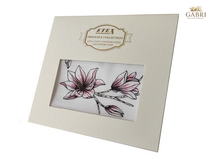 ETEX s.r.o. Kapesník L35 dárková krabička Magnolie (1 ks)