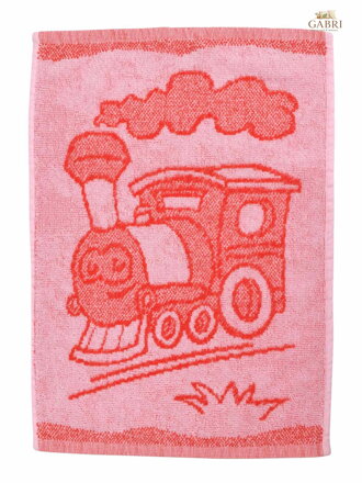 Profod Dětský ručník Train red 30x50 cm
