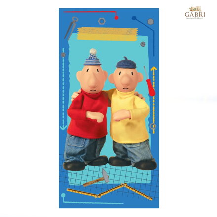 Jerry Fabrics Osuška Pat a Mat 02 70x140 cm