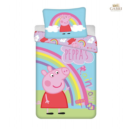 Jerry Fabrics Povlečení Peppa Pig PEP016 140x200, 70x90 cm