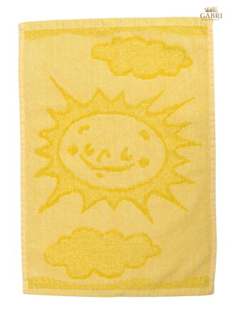 Profod Dětský ručník Sun yellow 30x50 cm
