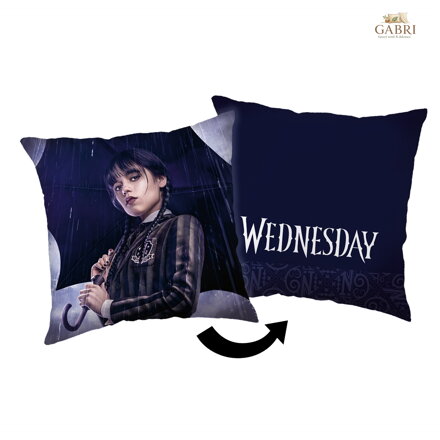 Jerry Fabrics Polštářek Wednesday Rain 40x40 cm