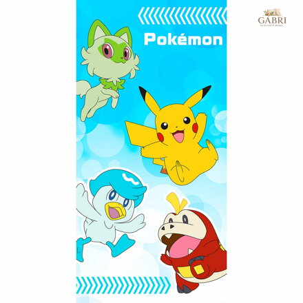 Carbotex Osuška Pokémon Chyť je všechny 70x140 cm