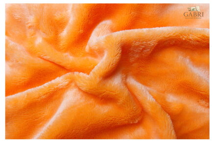 Svitap Prostěradlo mikroflanel oranžová (svítivě)  90x200x20 cm