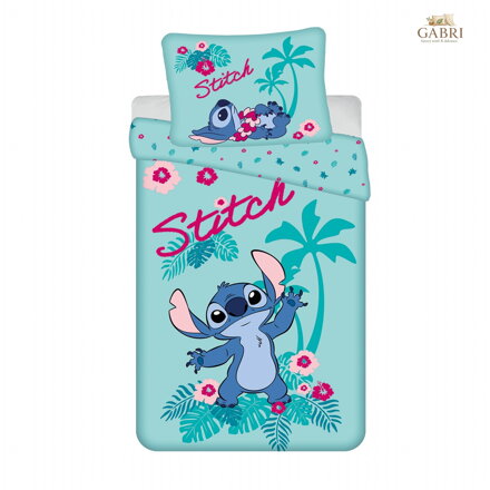Jerry Fabrics Povlečení Lilo a Stitch Hawaii 140x200, 70x90 cm